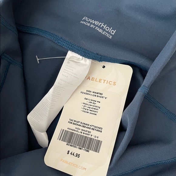 Fabletics High Waisted Powerhold Shorts 9” - Picture 5 of 5